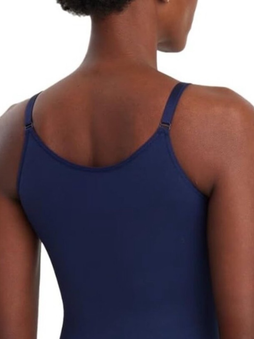 NWT Shapermint All Day Every Day Scoop Neck Cami Navy Sz M - Picture 14 of 16